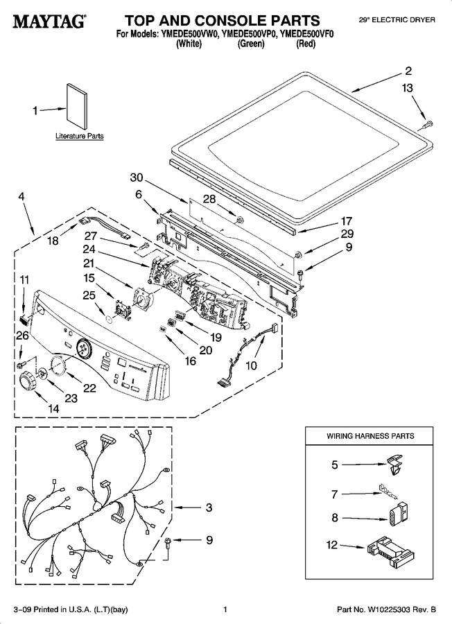 Diagram for YMEDE500VP0