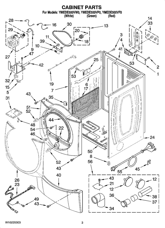 Diagram for YMEDE500VF0