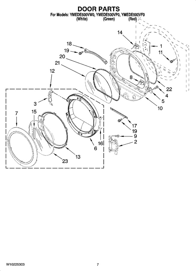 Diagram for YMEDE500VF0