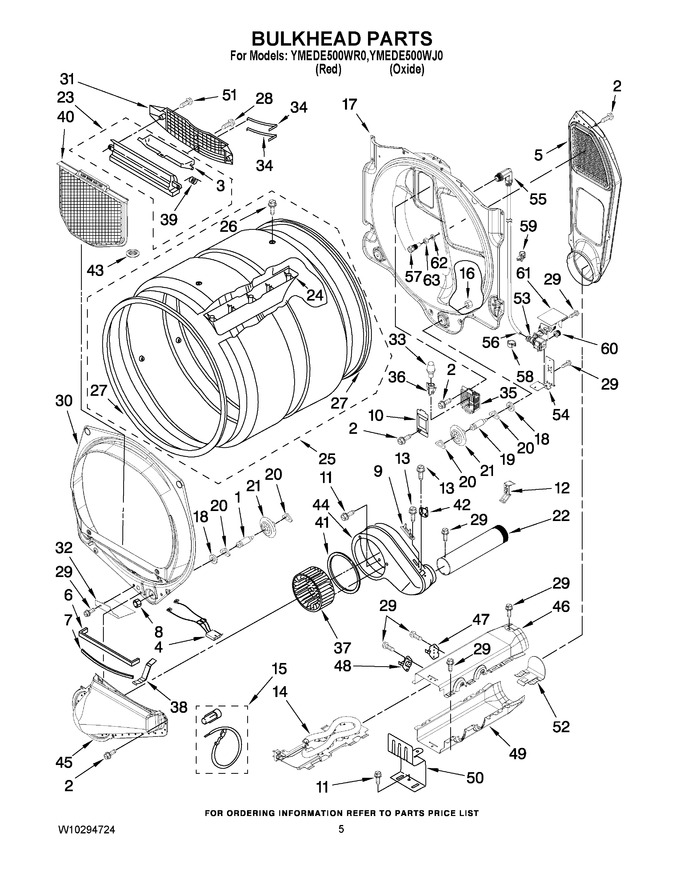 Diagram for YMEDE500WR0