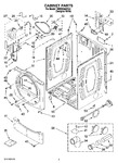 Diagram for 02 - Cabinet Parts