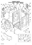 Diagram for 02 - Cabinet Parts