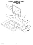 Diagram for 06 - Washer Top And Lid Parts