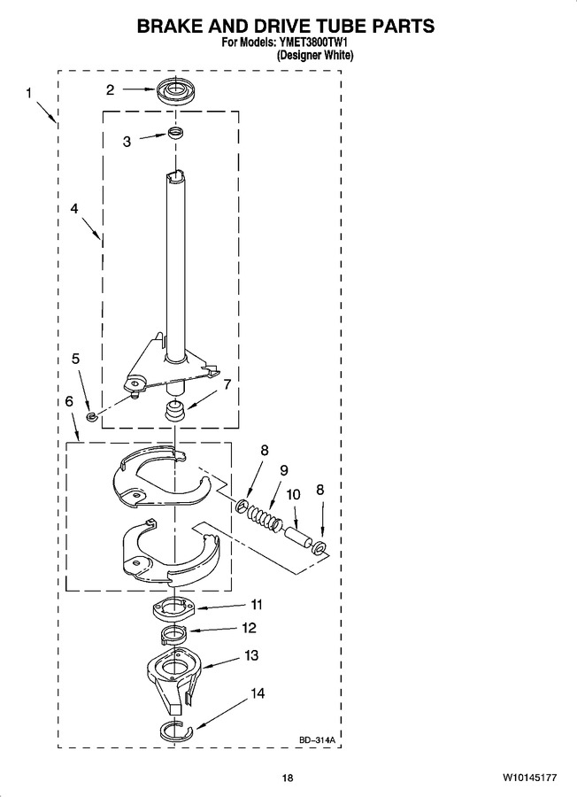 Diagram for YMET3800TW1