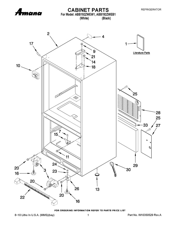 Diagram for ABB192ZWEW1