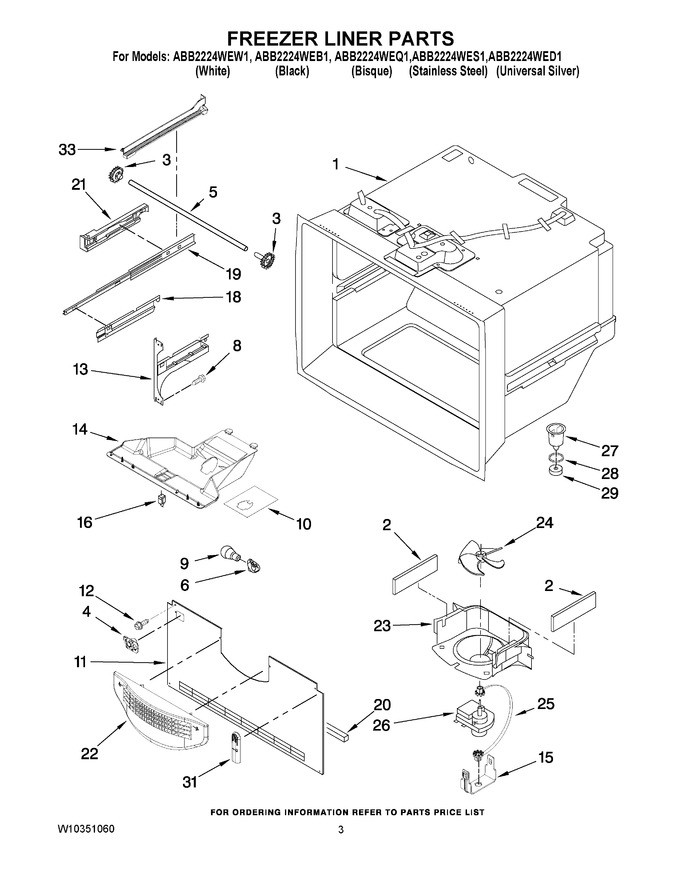 Diagram for ABB2224WEW1