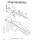 Diagram for 05 - Motor And Ice Container Parts