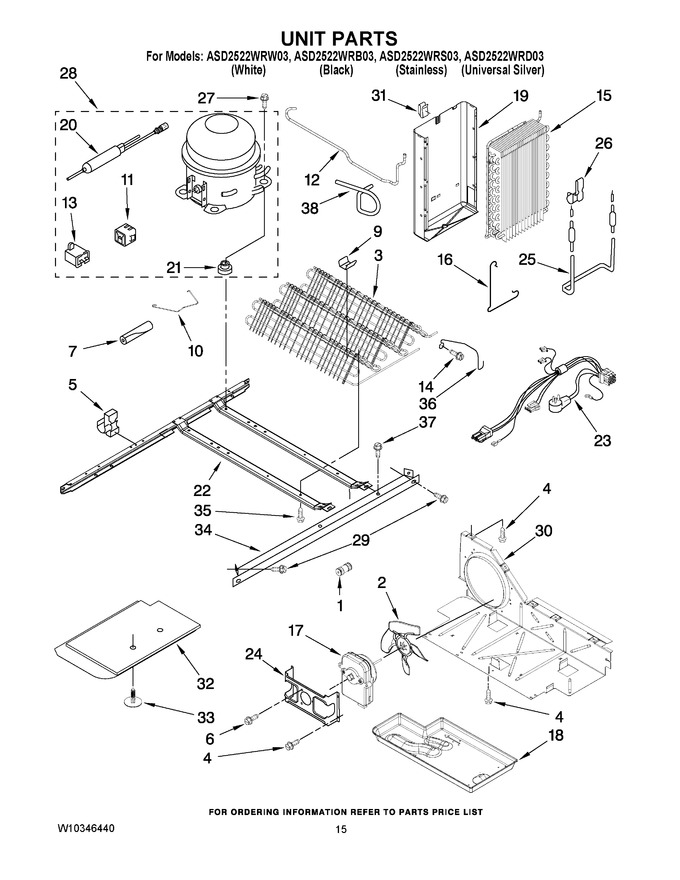 Diagram for ASD2522WRB03