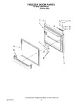 Diagram for 05 - Freezer Door Parts