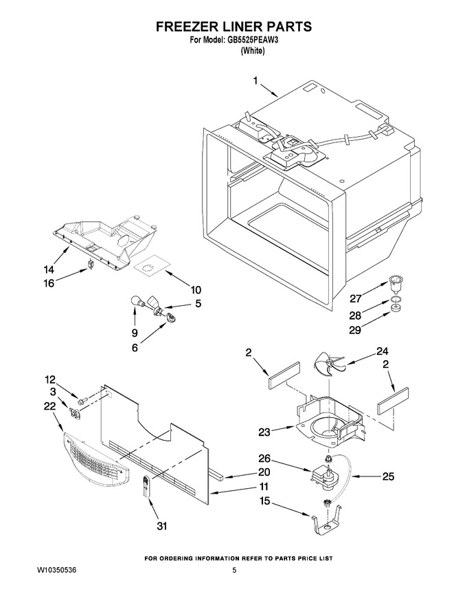 Diagram for GB5525PEAW3