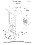 Diagram for 01 - Cabinet Parts