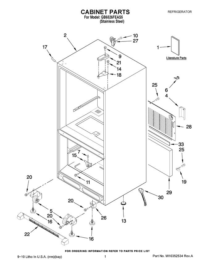 Diagram for GB6526FEAS5