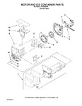 Diagram for 04 - Motor And Ice Container Parts