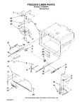 Diagram for 06 - Freezer Liner Parts