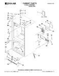 Diagram for 01 - Cabinet Parts