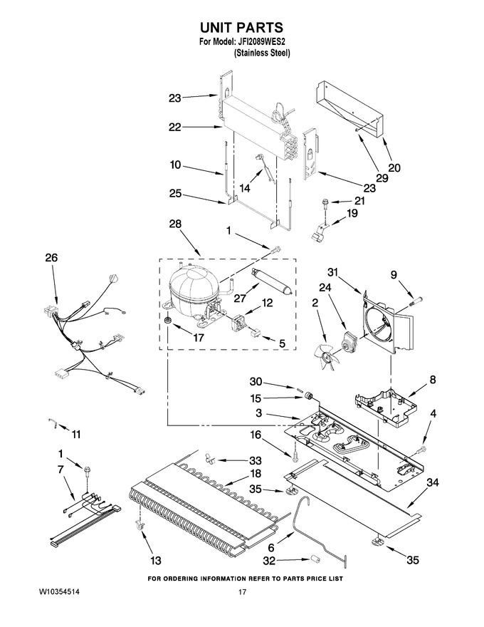 Diagram for JFI2089WES2