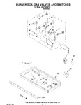 Diagram for 02 - Burner Box, Gas Valves, And Switches