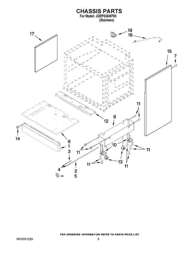 Diagram for JGRP536WP00