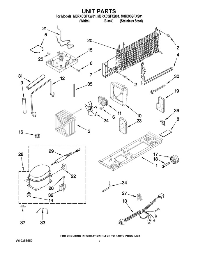 Diagram for M8RXCGFXB01