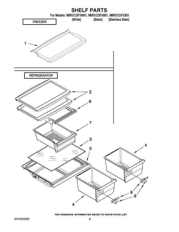 Diagram for M8RXCGFXB01