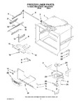 Diagram for 02 - Freezer Liner Parts