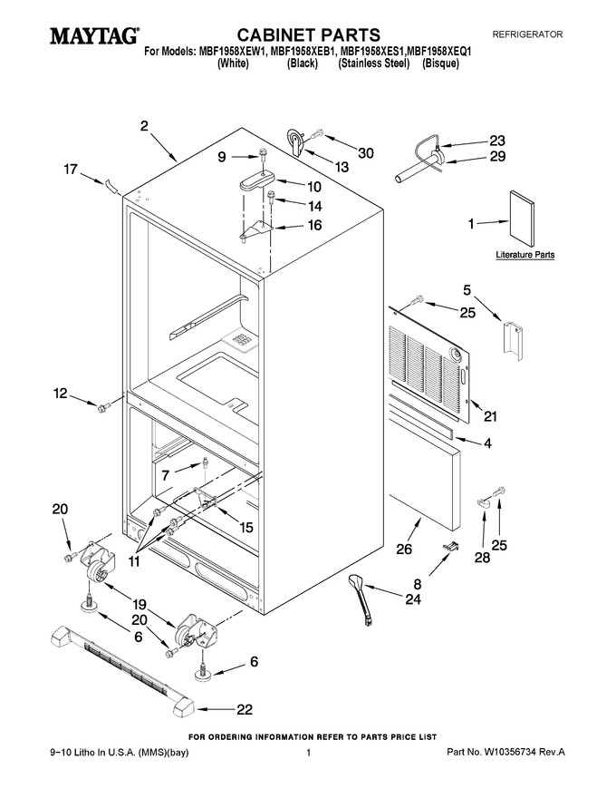 Diagram for MBF1958XES1