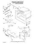 Diagram for 02 - Freezer Liner Parts