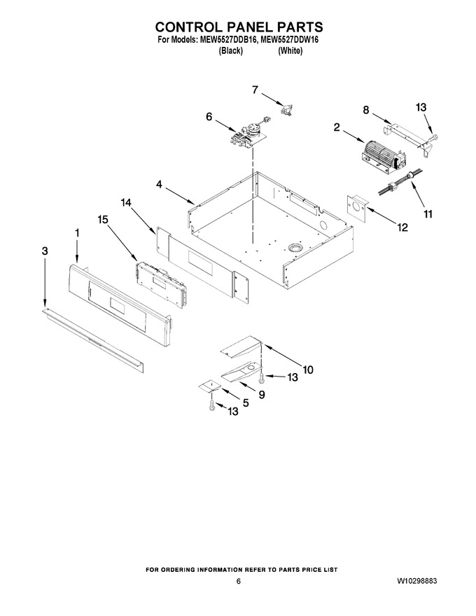 Diagram for MEW5527DDB16