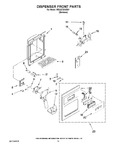 Diagram for 08 - Dispenser Front Parts