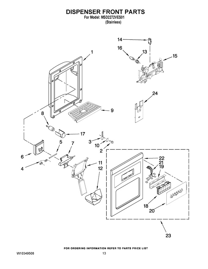 Diagram for MSD2272VES01