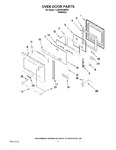 Diagram for 06 - Oven Door Parts