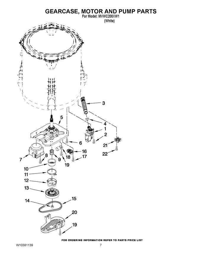 Diagram for MVWC200XW1