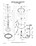 Diagram for 03 - Basket And Tub Parts