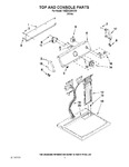 Diagram for 02 - Top And Console Parts