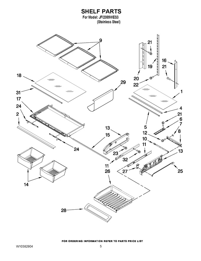 Diagram for JFI2089WES3