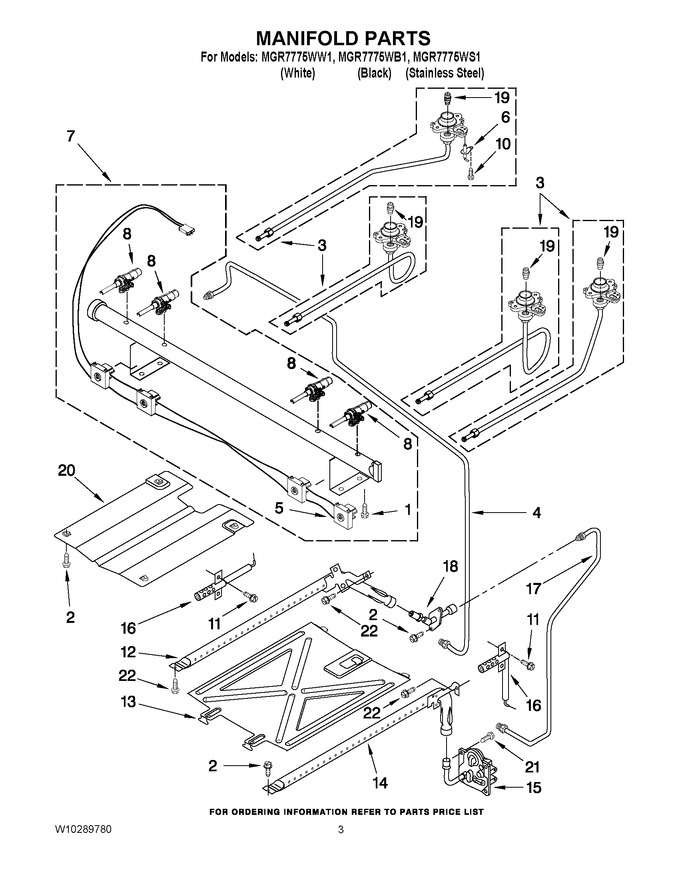 Diagram for MGR7775WS1