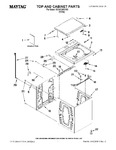 Diagram for 01 - Top And Cabinet Parts