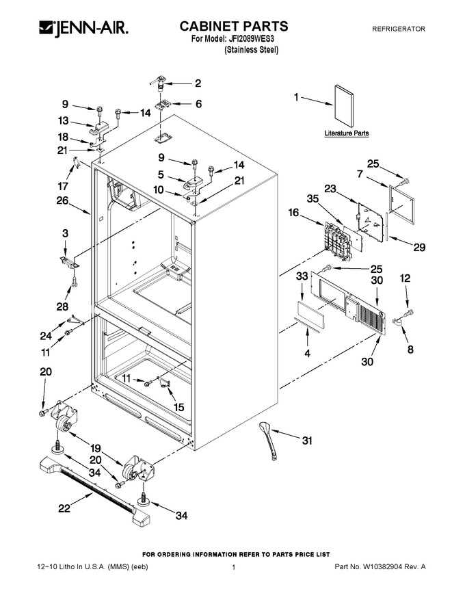 Diagram for JFI2089WES3