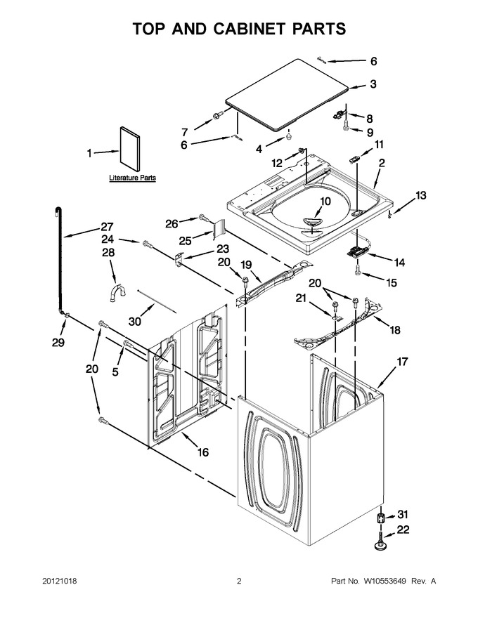 Diagram for 3LMVWC100YW1