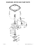 Diagram for 04 - Gearcase, Motor And Pump Parts