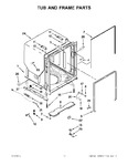 Diagram for 05 - Tub And Frame Parts