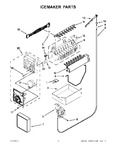 Diagram for 08 - Icemaker Parts