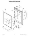 Diagram for 05 - Refrigerator Door