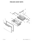 Diagram for 08 - Freezer Door Parts