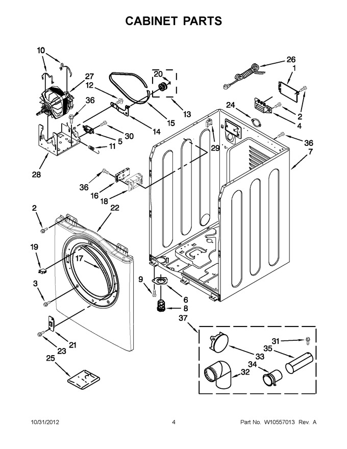 Diagram for YNED7200TW0