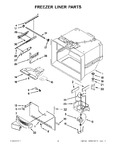 Diagram for 02 - Freezer Liner Parts