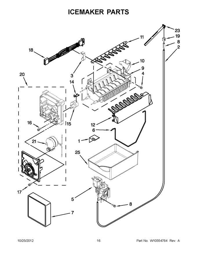 Diagram for MBF2258XEW5