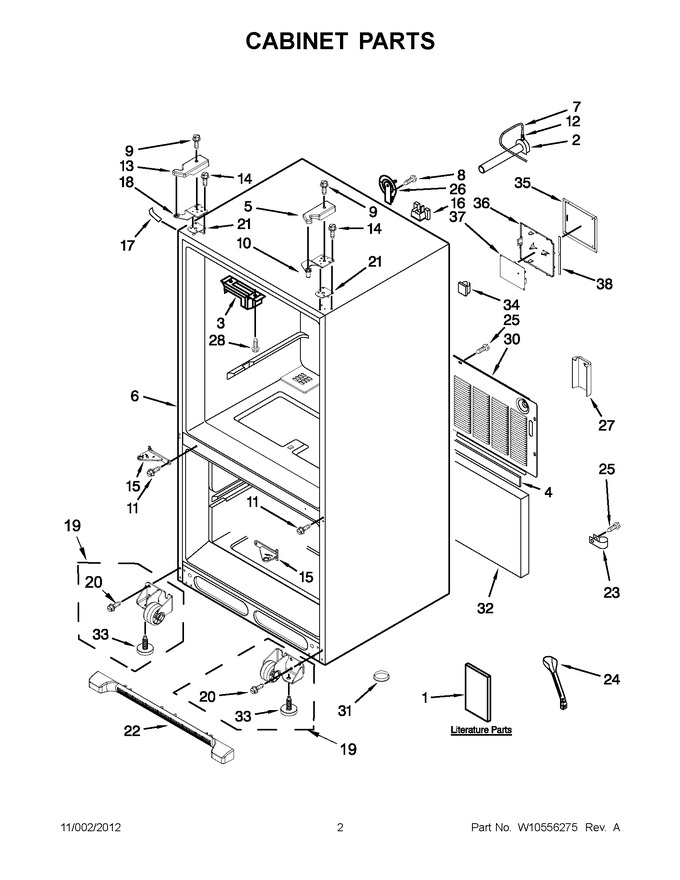 Diagram for JFC2089WEP11