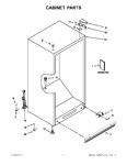 Diagram for 01 - Cabinet Parts