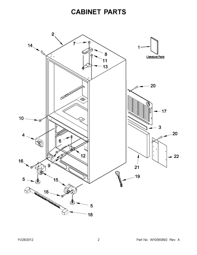 Diagram for MBR1957WES3